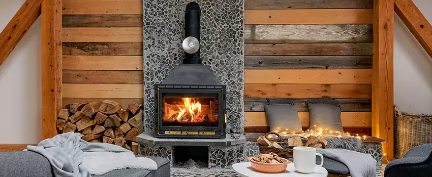 Thelin Hearth Products Direct Vent Gas Stove Fireplace Inspection in Perth, Western Australia