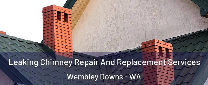 Leaking Chimney Repair And Replacement Services Wembley Downs - WA