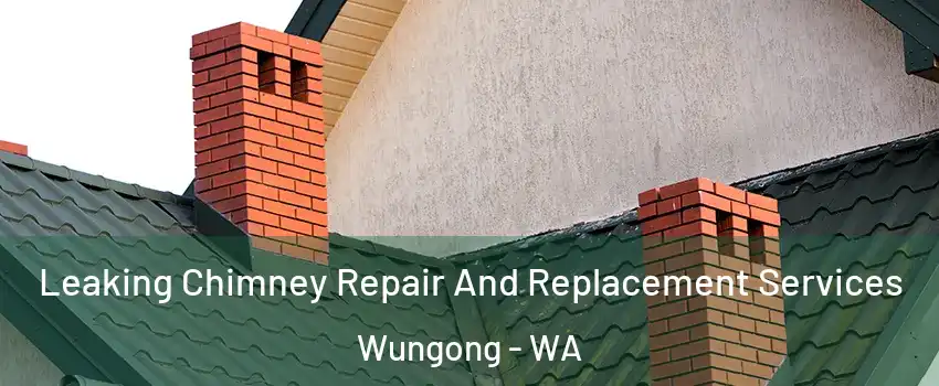 Leaking Chimney Repair And Replacement Services Wungong - WA