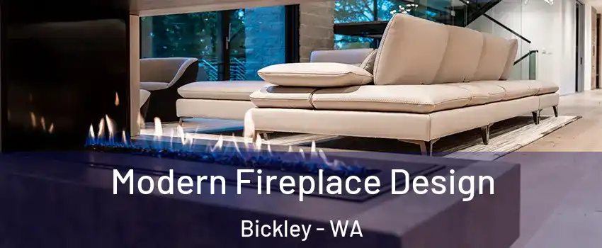 Modern Fireplace Design Bickley - WA