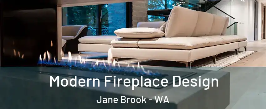 Modern Fireplace Design Jane Brook - WA