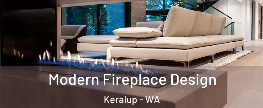 Modern Fireplace Design Keralup - WA