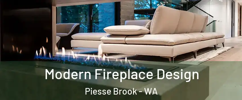 Modern Fireplace Design Piesse Brook - WA