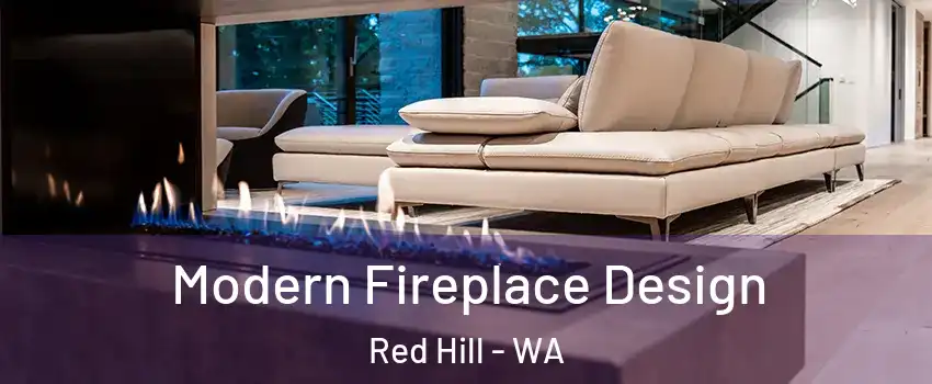 Modern Fireplace Design Red Hill - WA