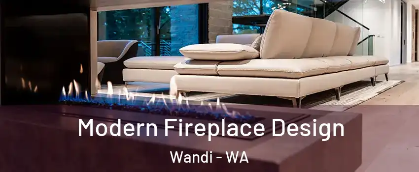 Modern Fireplace Design Wandi - WA