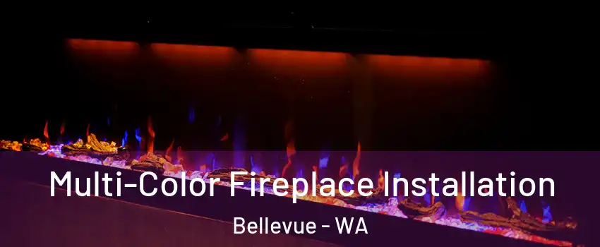 Multi-Color Fireplace Installation Bellevue - WA