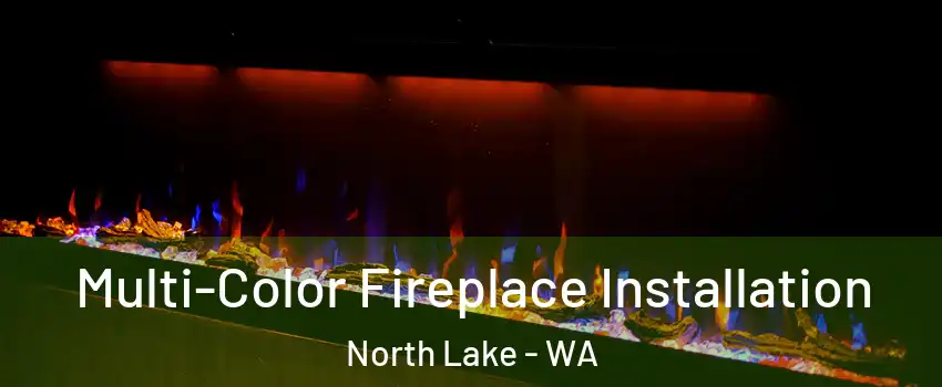 Multi-Color Fireplace Installation North Lake - WA