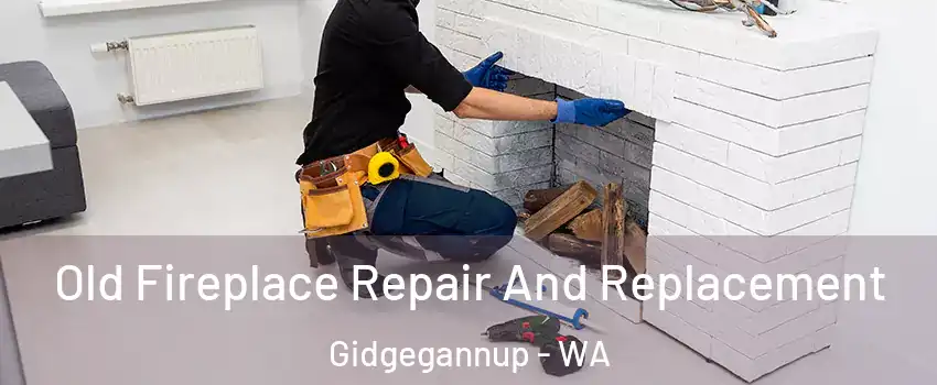 Old Fireplace Repair And Replacement Gidgegannup - WA