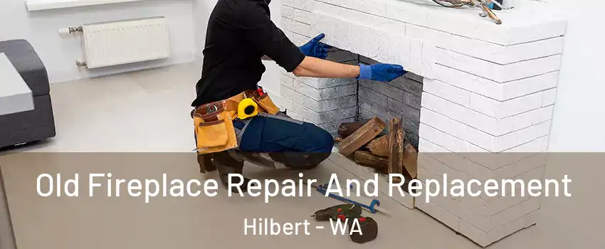 Old Fireplace Repair And Replacement Hilbert - WA