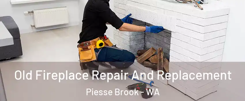 Old Fireplace Repair And Replacement Piesse Brook - WA