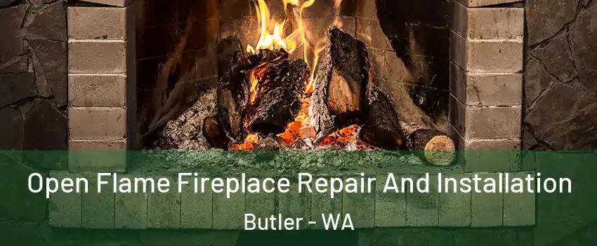 Open Flame Fireplace Repair And Installation Butler - WA