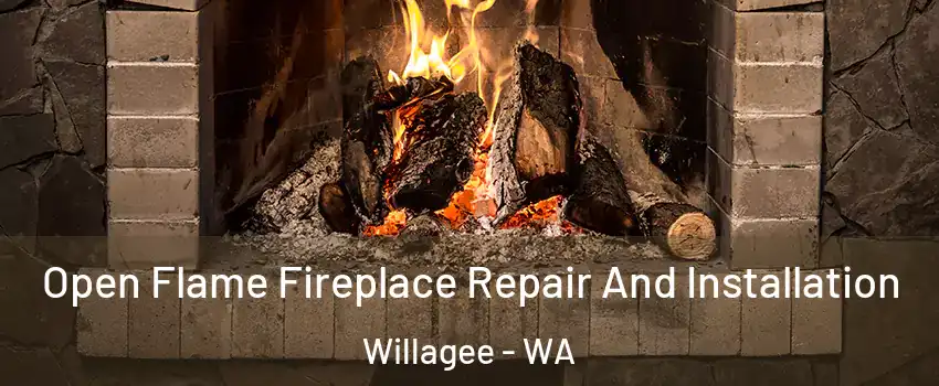 Open Flame Fireplace Repair And Installation Willagee - WA