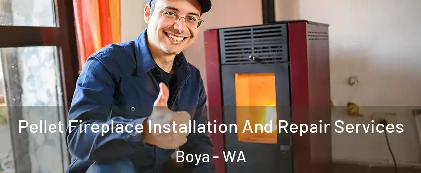 Pellet Fireplace Installation And Repair Services Boya - WA