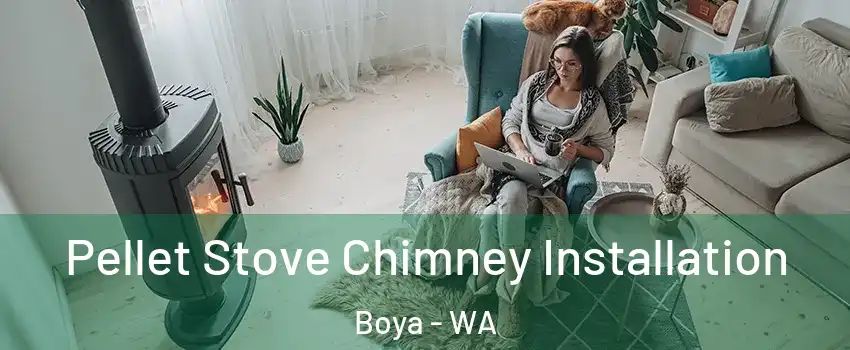Pellet Stove Chimney Installation Boya - WA