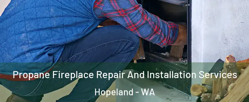 Propane Fireplace Repair And Installation Services Hopeland - WA