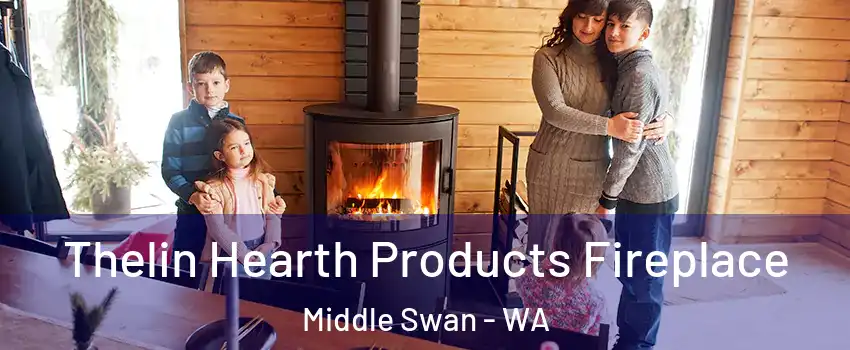Thelin Hearth Products Fireplace Middle Swan - WA